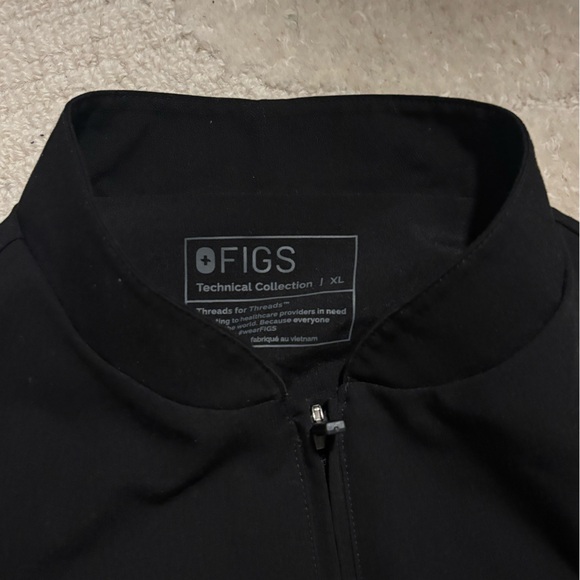 Figs Sebina Scrub Jacket Black XL - Picture 2 of 2